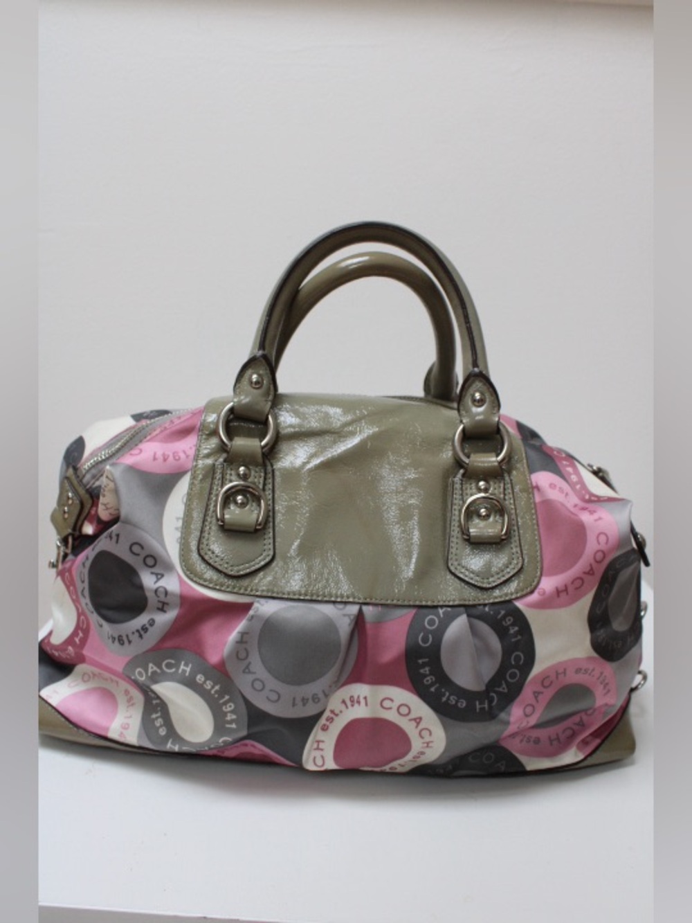 Vintage Coach Ashley satchel bag - Picture 2 of 15